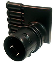 Part #06023 6″ Side Outlet to 4″ Corrugated (Corru-Tap)